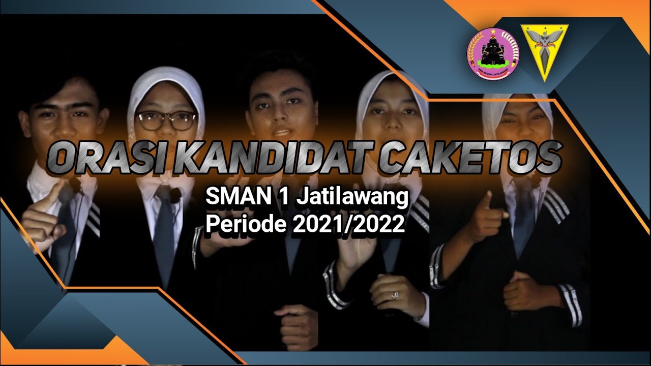 KAMPANYE CALON KETUA OSIS SMA NEGERI 1 JATILAWANG PERIODE 2021/2022