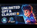 Build Your Own ChatGPT Bot Clone in Browser 🚀 FREE Unlimited API for Claude, GPT (No Limits 2026)