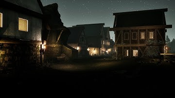Medieval environment created in Unreal Engine 5
