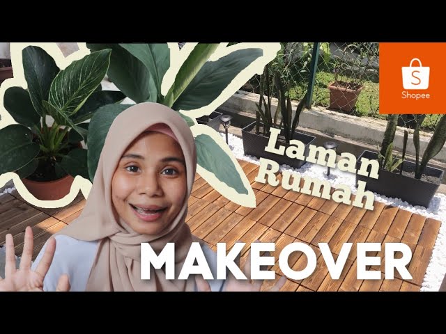 Makeover Depan Rumah ala2 Pinterest || Beli kat Shopee jee 🤣 class=