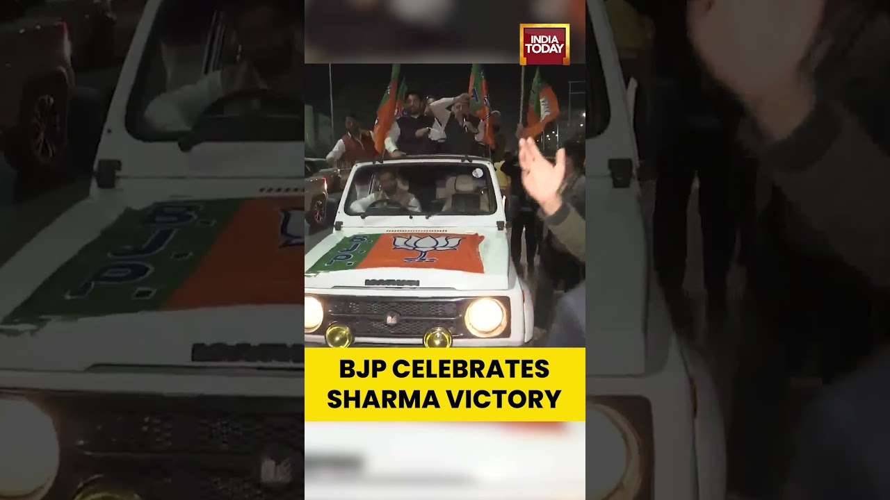 BJP Celebrates Sat Paul Sharma’s Rajya Sabha Win