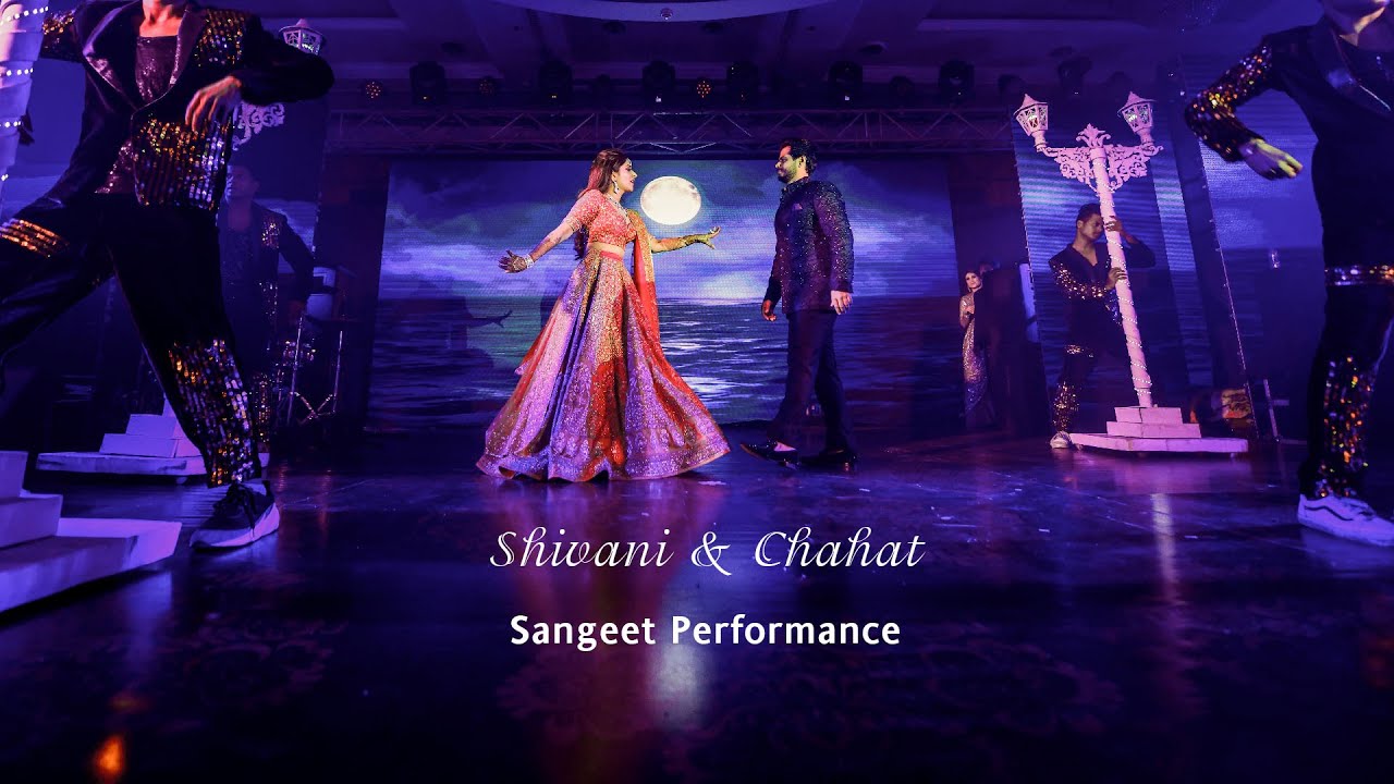 Shivani  Chahat  Sangeet Performance  Ankh Marey  Mera Wala  Dance