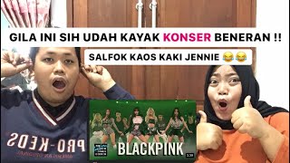 'BLACKPINK: Pretty Savage' (The Late Late Show with James Corden) REACTION INDONESIA