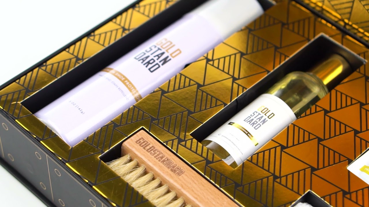 Introducing: GOLD STANDARD Limited Edition Vault Shoe Cleaner Kit