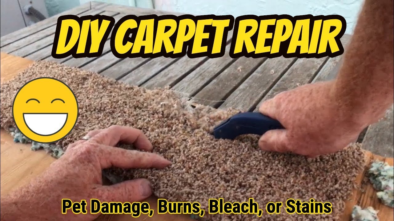 How To Repair A Carpet Seam PART 1 