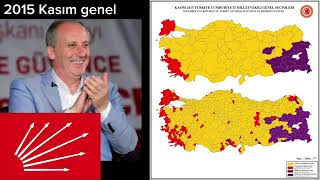 Muharrem İnce Seçimler Tarihi 2002-2023