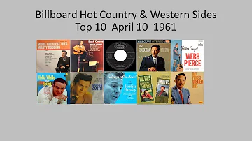 Billboard Top 10, Hot Country & Western Sides, Apr. 10, 1961