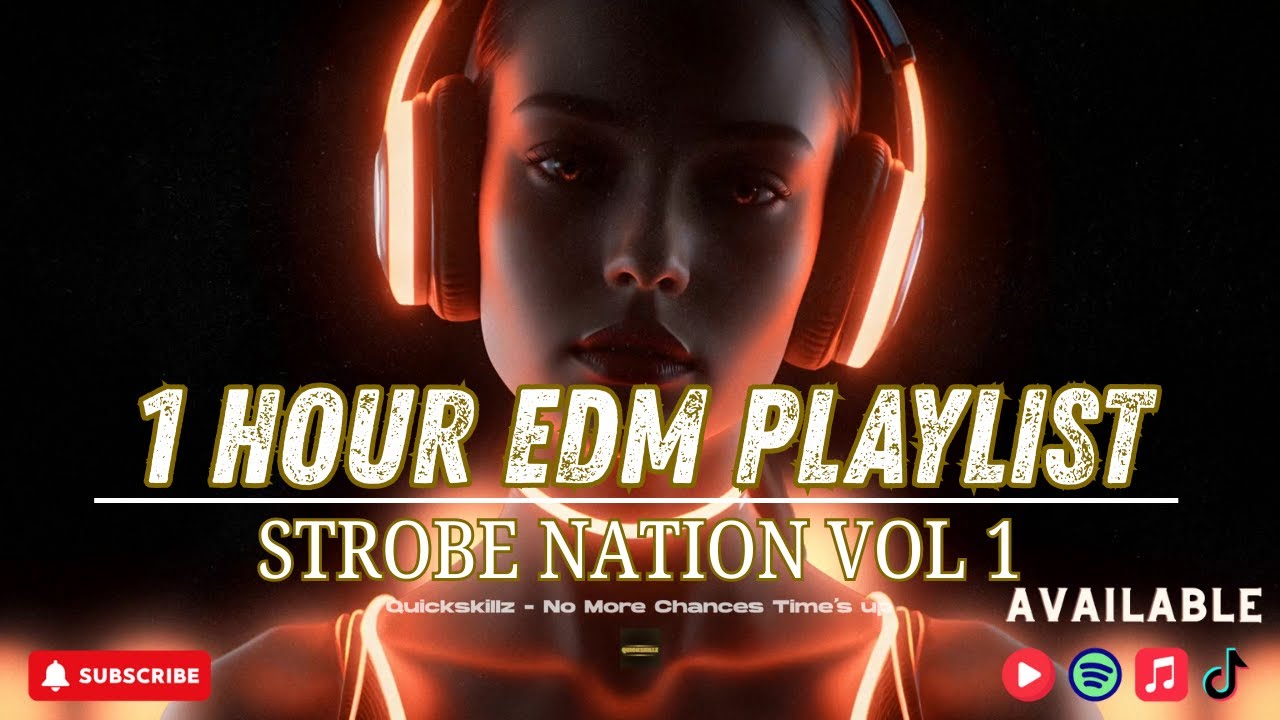 Strobe Nation Volume 1 | 20 New EDM Songs by Quickskillz | Music Visualizer
