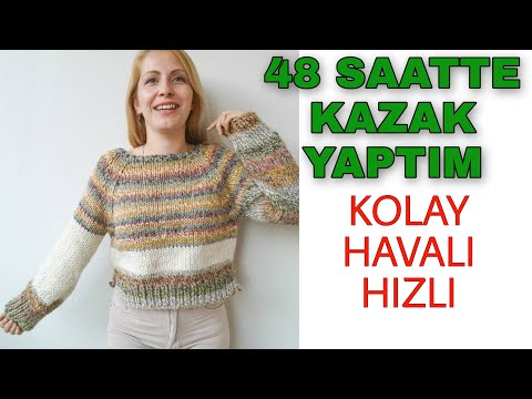 HERKES BAYILDI | Kazak Nasıl Yapılır? | Karantina Kazağı | Knitting Sweaters