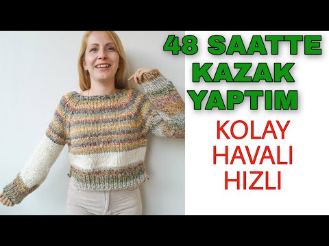 Video: Bir Kadın Kazak Nasıl örülür