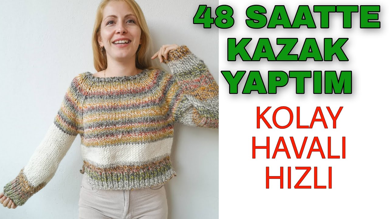 HERKES BAYILDI | Kazak Nasıl Yapılır? | Karantina Kazağı | Knitting Sweaters