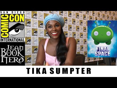 FINAL SPACE - Tika Sumpter Interview - San Diego Comic Con 2018 - JeanBookNerd
