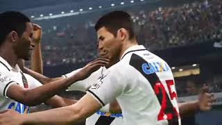 VASCO X BOTAFOGO AO VIVO COM IMAGENS JOGO DE HOJE GAMEPLAY PES 2018 PS4