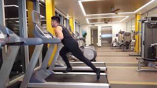 Treadmill Sled Pushes