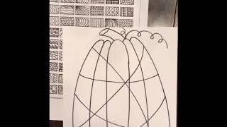 Zentangle Pumpkins