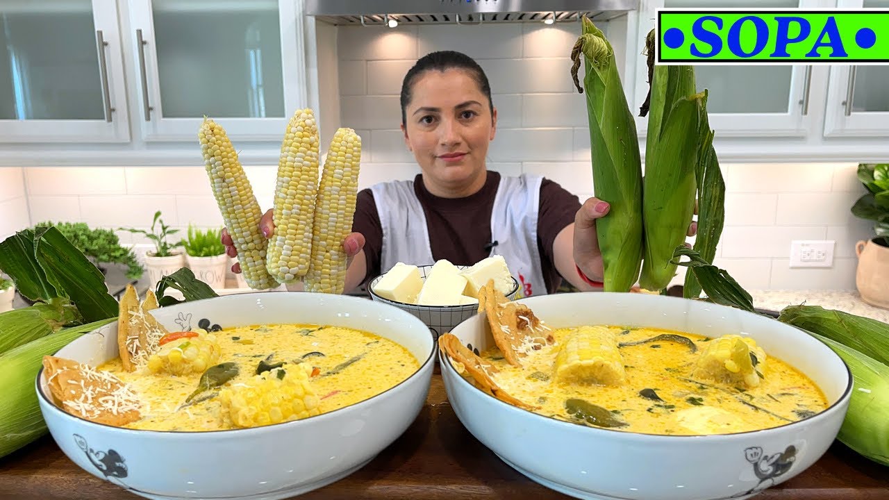 Sopa De Elote 🌽🌽😋 - **SORPRENDE** a tu familia con esta super receta ...