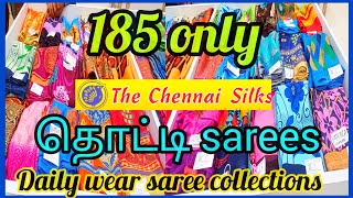 Chennai Silks offers daily-wear crepe chiffon, Georgette & soft cotton sarees in Kovai. screenshot 5