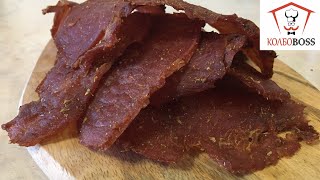 Meat chips (JERKY). Best Recipe!!! Everyone can do it.