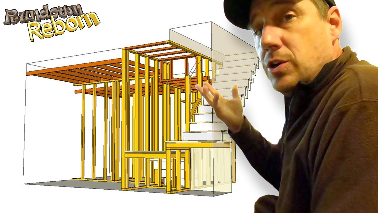 USING SKETCHUP FOR DESIGN - Easy Stairway Design, Wall Framing & MORE ...