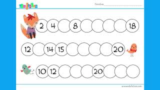 Series Numéricas Para Niños