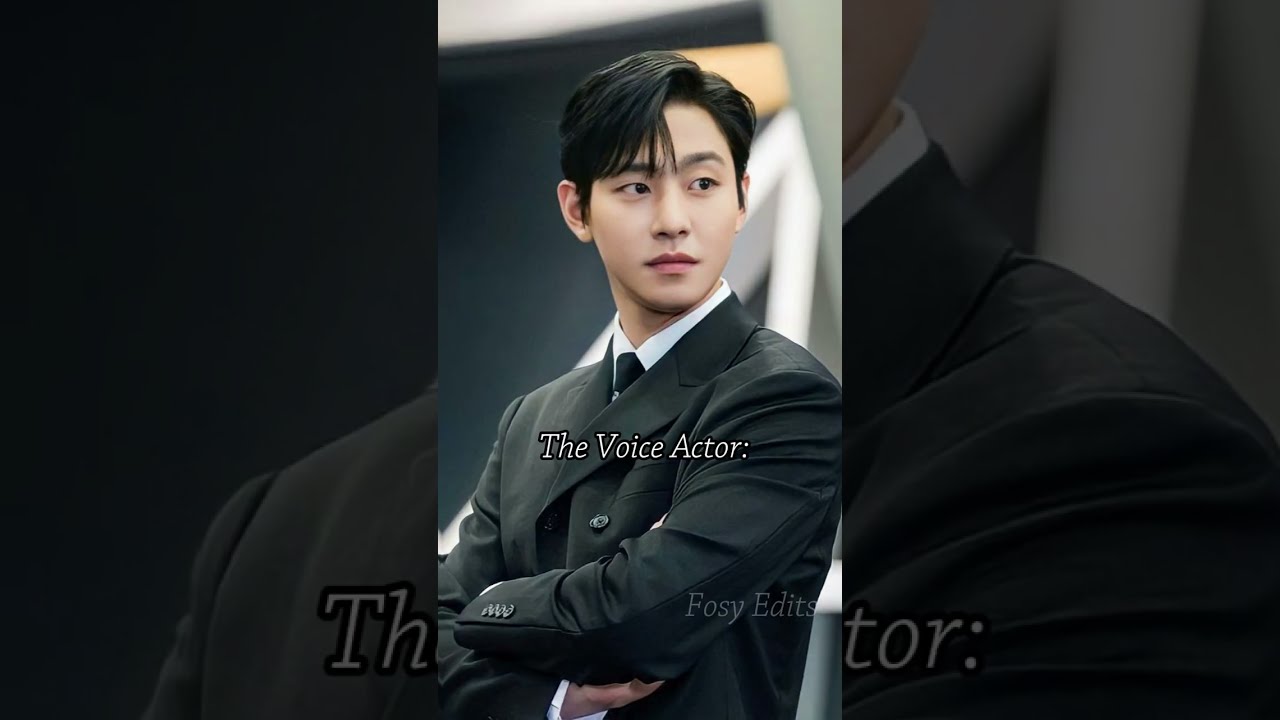 The Voice Actor Vs Character Ahnhyoseop Kpopdemonhunters Jinu