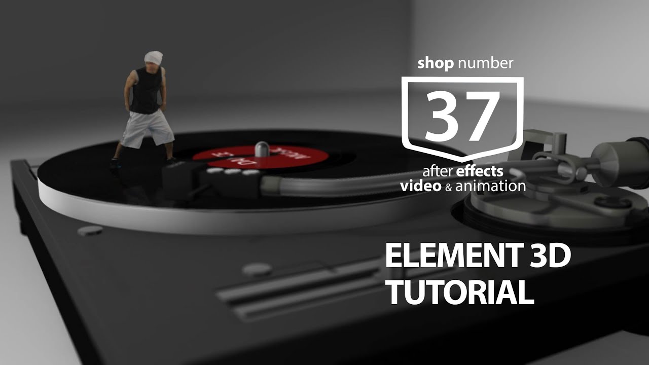 Element 3d - Turntable Dancer Tutorial - James Hamilton - YouTube
