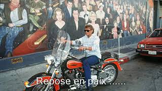 Watch Johnny Hallyday Que Ma Harley Repose En Paix video