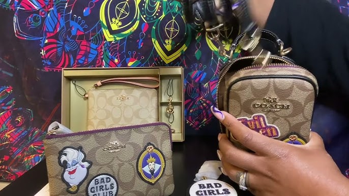 New Disney Villains x @coach collection coming to Coach Outlets