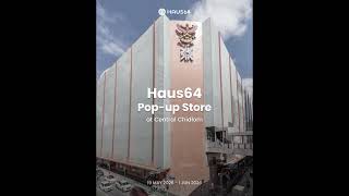 Haus64 Pop-up at Central Chidlom 19 MAY -1 JUN 2026 #haus64 #haus64นุ่มนอนดี