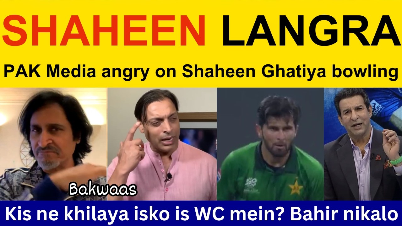 Wasim Akram angry on India batting, Pak poor bowling today | Pak Media, Ramiz Speaks on PAK vs IND