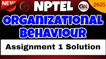 Organizational Behaviour Individual Dynamics Week 1 Solution #nptelcourseanswers #week1 2025 #nptel