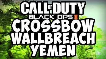 Bo2 Glitches - Yemen Wallbreach Inside Rocks GODMODE (COD BO2 ONLINE GLITCHES)