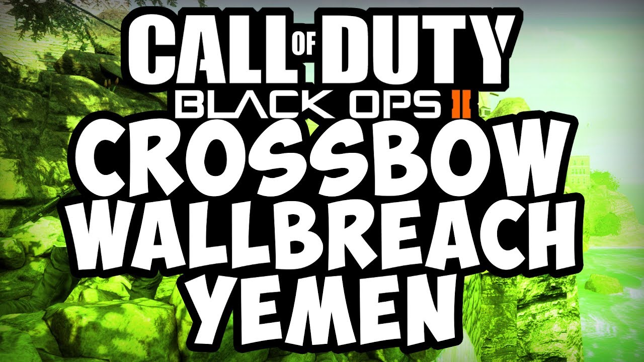 Bo2 Glitches - Yemen Wallbreach Inside Rocks GODMODE (COD BO2 ONLINE GLITCHES)