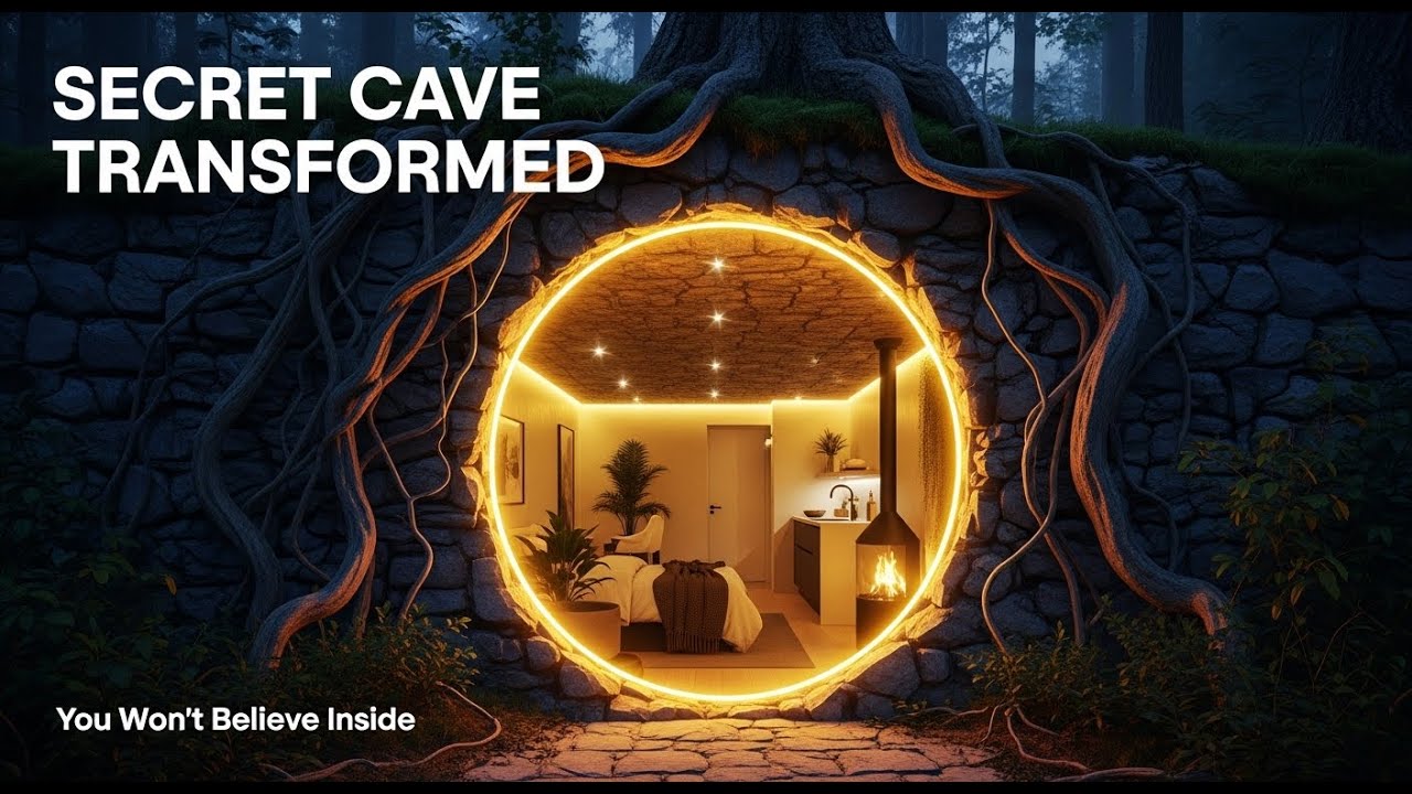 I Turned a Forgotten Cave Into a Secret Underground Luxury Shelter – Hidden Tech Revealed!