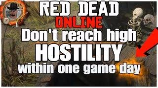Don't reach high HOSTILITY within one game day in RDR2 Online, Red Dead Online screenshot 4