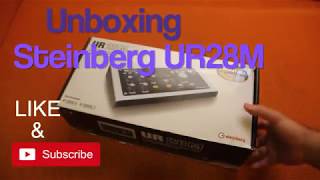 Unboxing Steinberg UR28M