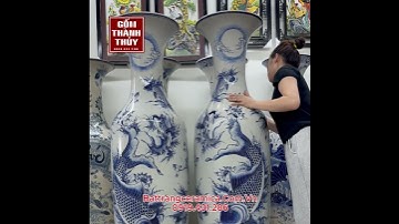 Lọ lục bình cá chép hoa sen bày phòng khách phòng thờ siêu đẹp  #lucbinhbattrang #lolucbinh #locbinh