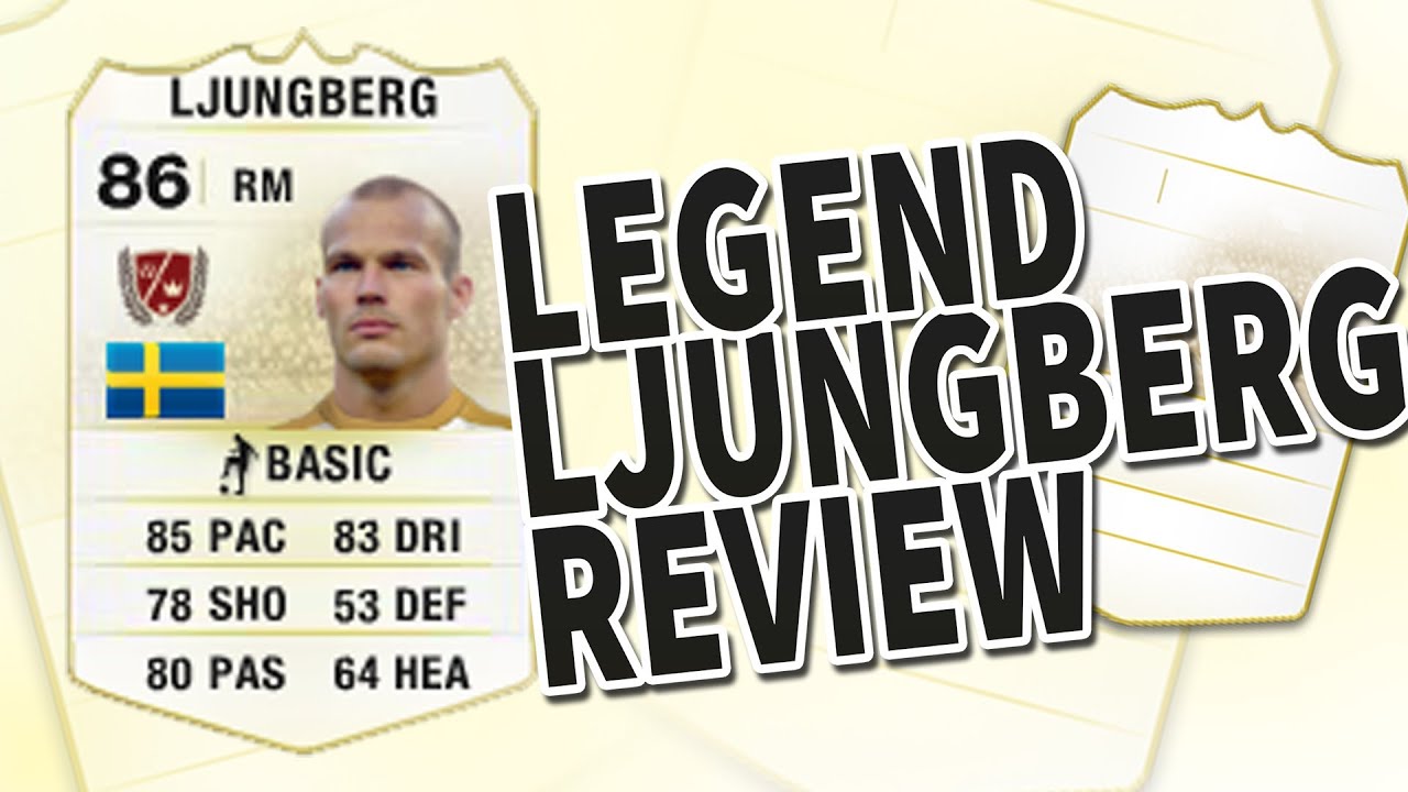 Fifa 14 Legend Freddy Ljungberg 86 Player Review & In Game Stats - YouTube