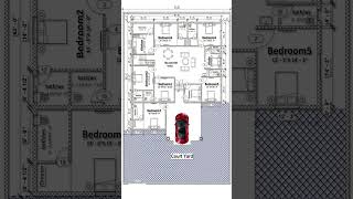 70X100 Square Feet 7bhk house plan. #7bedroom #homedecor #housedesign #map #7bhk #housedrawing
