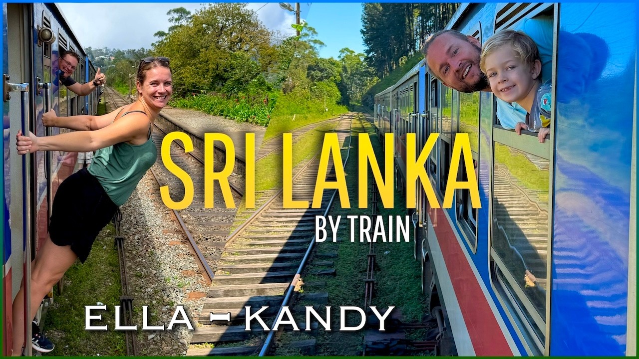 WORLD's Most Beautiful Train Ride in SRI LANKA: Ella to Kandy