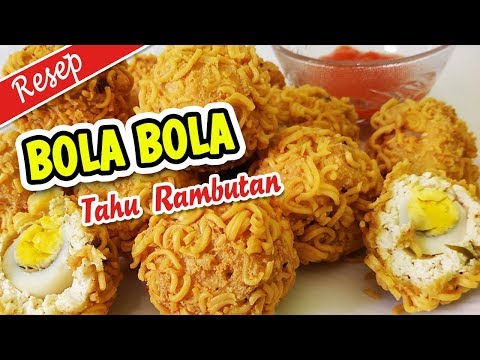 Tahu Rambutan Isi Telur Puyuh