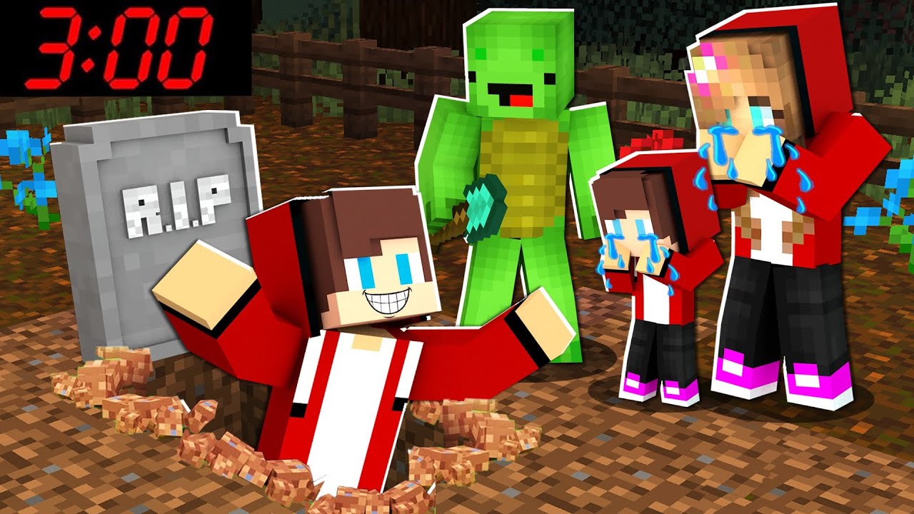 WHAT if MIKEY REVIVAL JJ from THE DEAD - Minecraft gameplay Thanks to