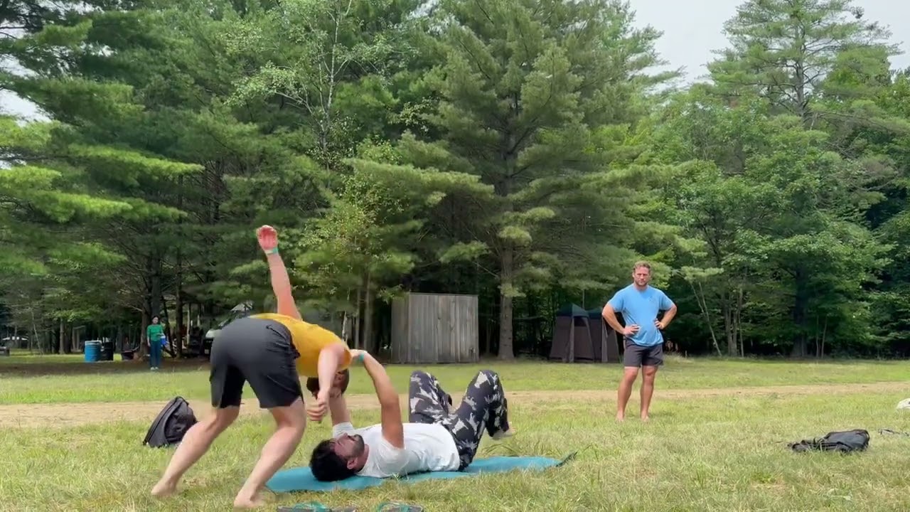 Intro to dynamic progressions acro camp NE beginner