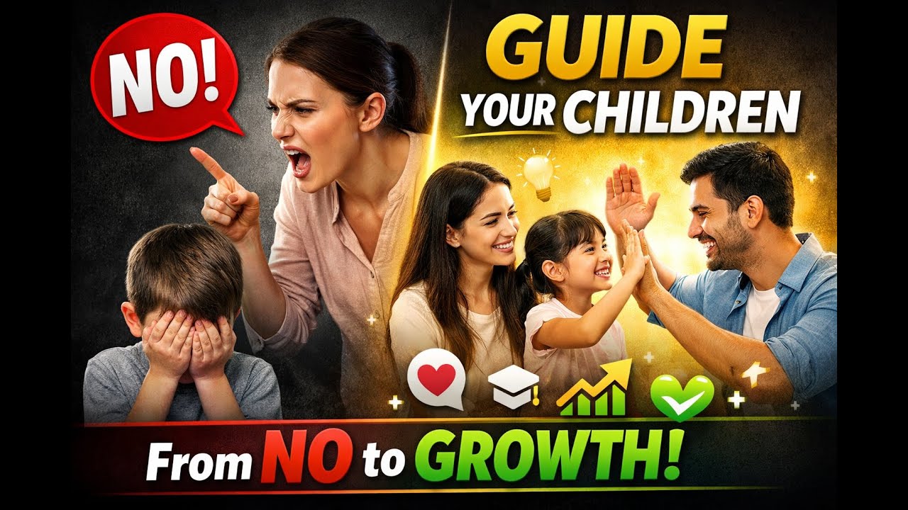 Don't say NO to your children - Follow this for their growth