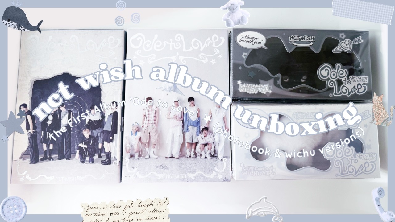 ALBUM UNBOXING] NCT WISH - 1st Full Album 'Ode to Love' (Eros