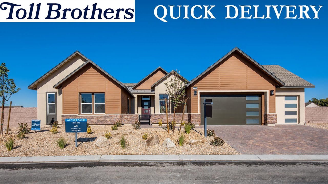 Toll Brothers Las Vegas Ranch Style Home For Sale 775K+ 3691 SF