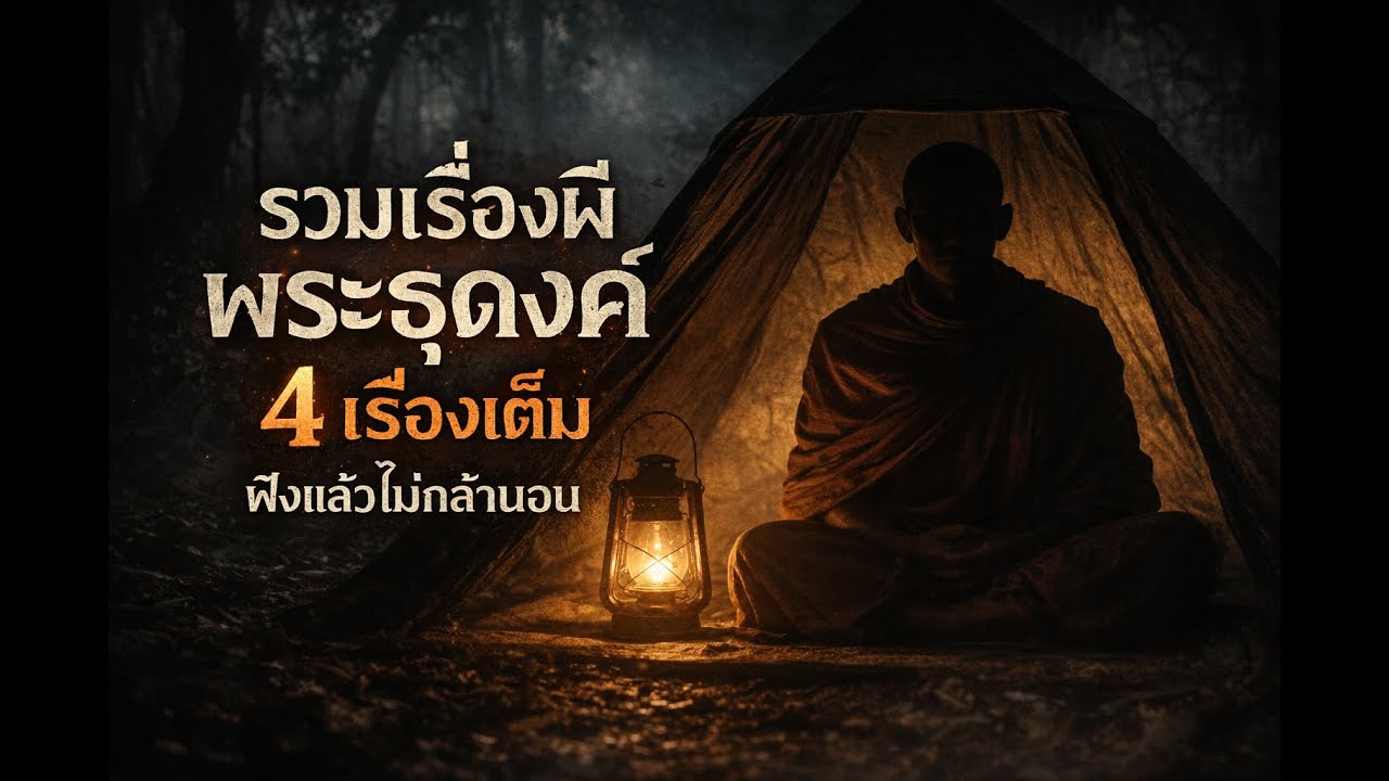 รวมเรื่องเล่าผีพระธุดงค์ 4 เรื่องหลอน | เรื่องผีไทยฟังก่อนนอน | เล่ามุมห้อง เรื่องเล่าผี