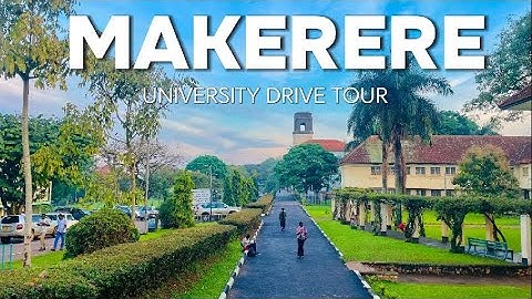 Inside The Best University in East Africa | Makerere University | Drive Tour in 4K