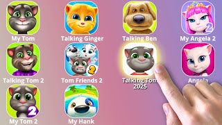 Talking Tom Cat 2025,Talking Tom 2,My Talking Tom,Talking Ben,My Angela 2,My Talking Tom Friends 2 screenshot 5