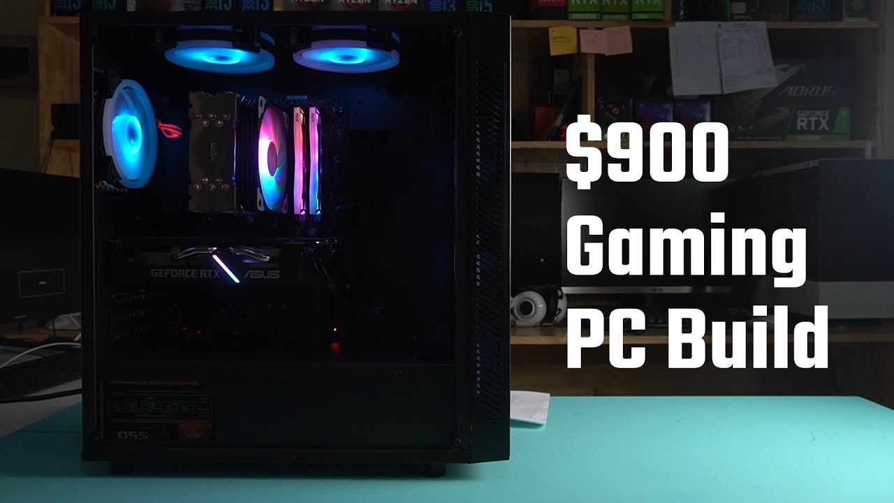 $900 Gaming PC Build Intel i5 9400F ROG B360 RTX2060